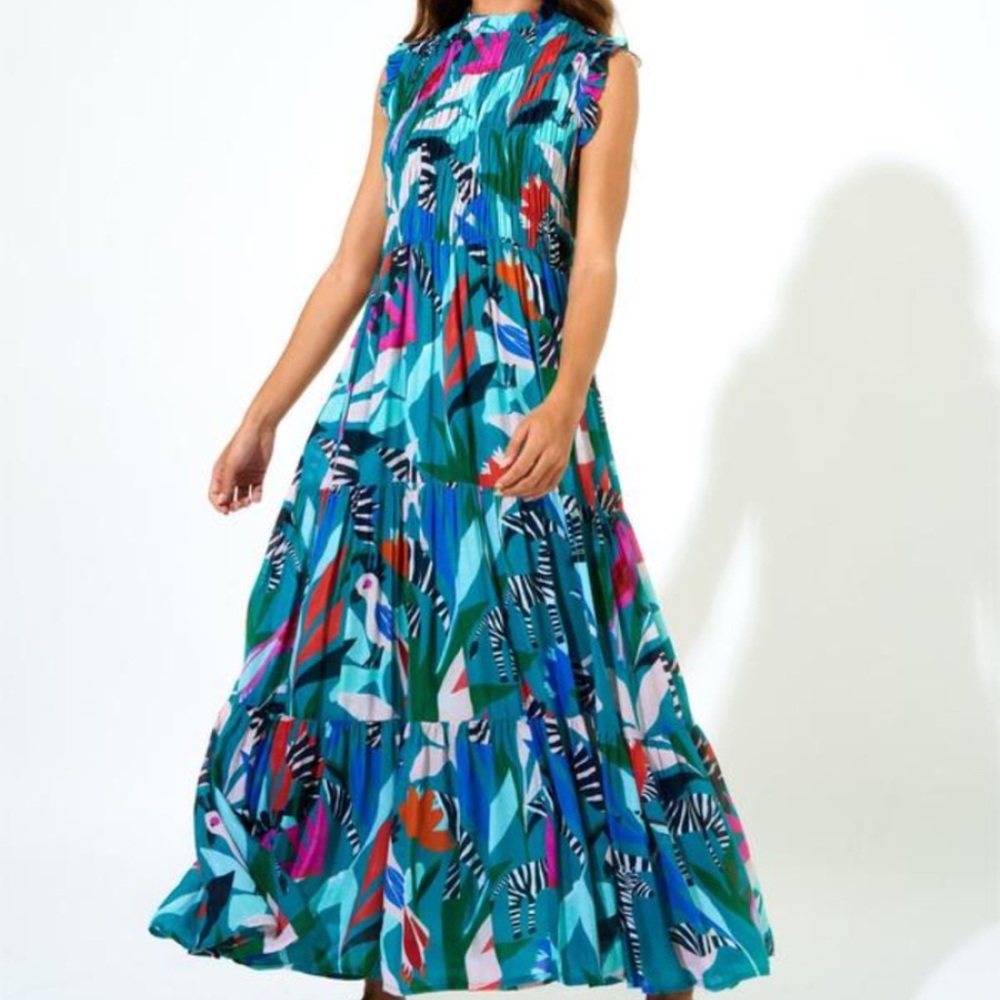Oliphant Design silk blend maxi dress
